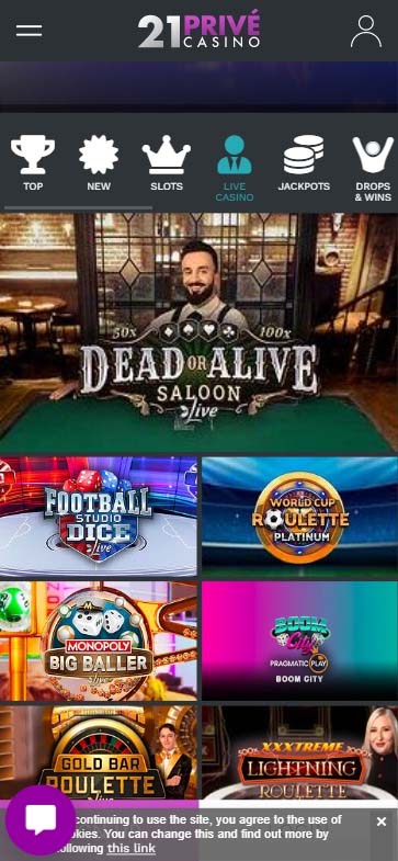 21prive-casino-mobile-preview-live-casinos