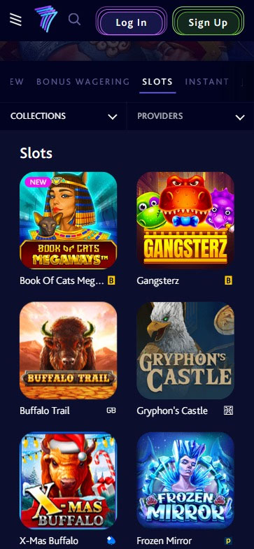 7Bit Casino mobile preview 1