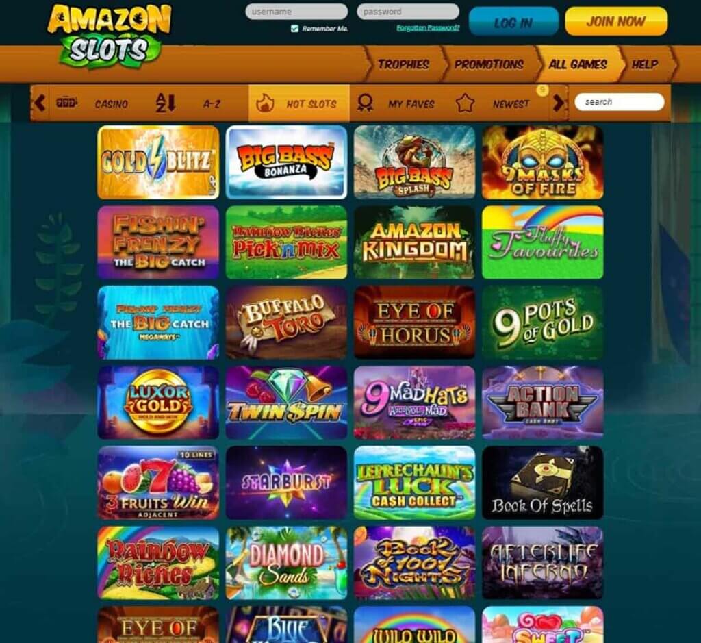 amazonslots-casino- dektop-preview-slots