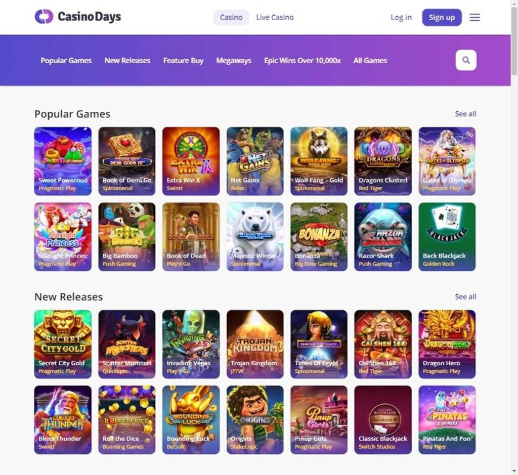 casinodays-casino- dektop-preview-slots