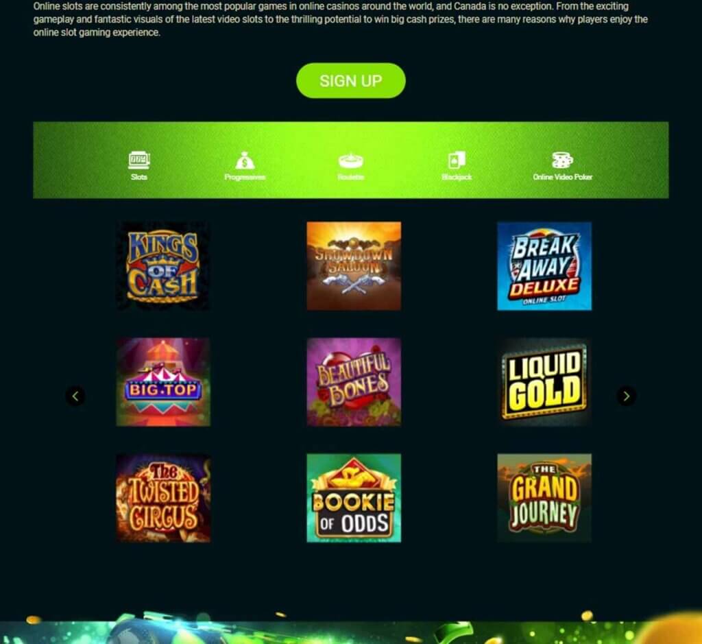 Gaming Club Casino Desktop preview 1