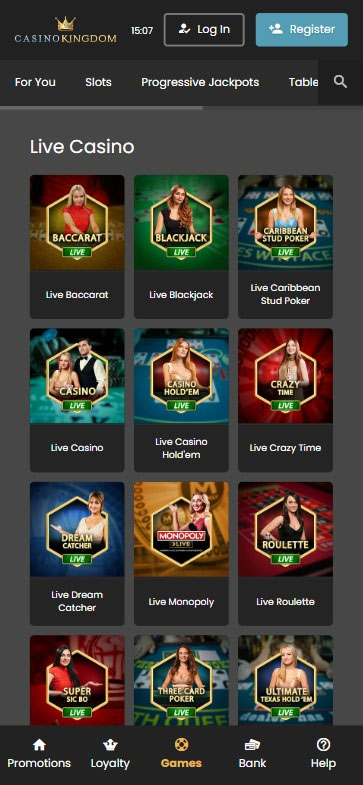 kingdom-casino-mobile-preview-live-casinos