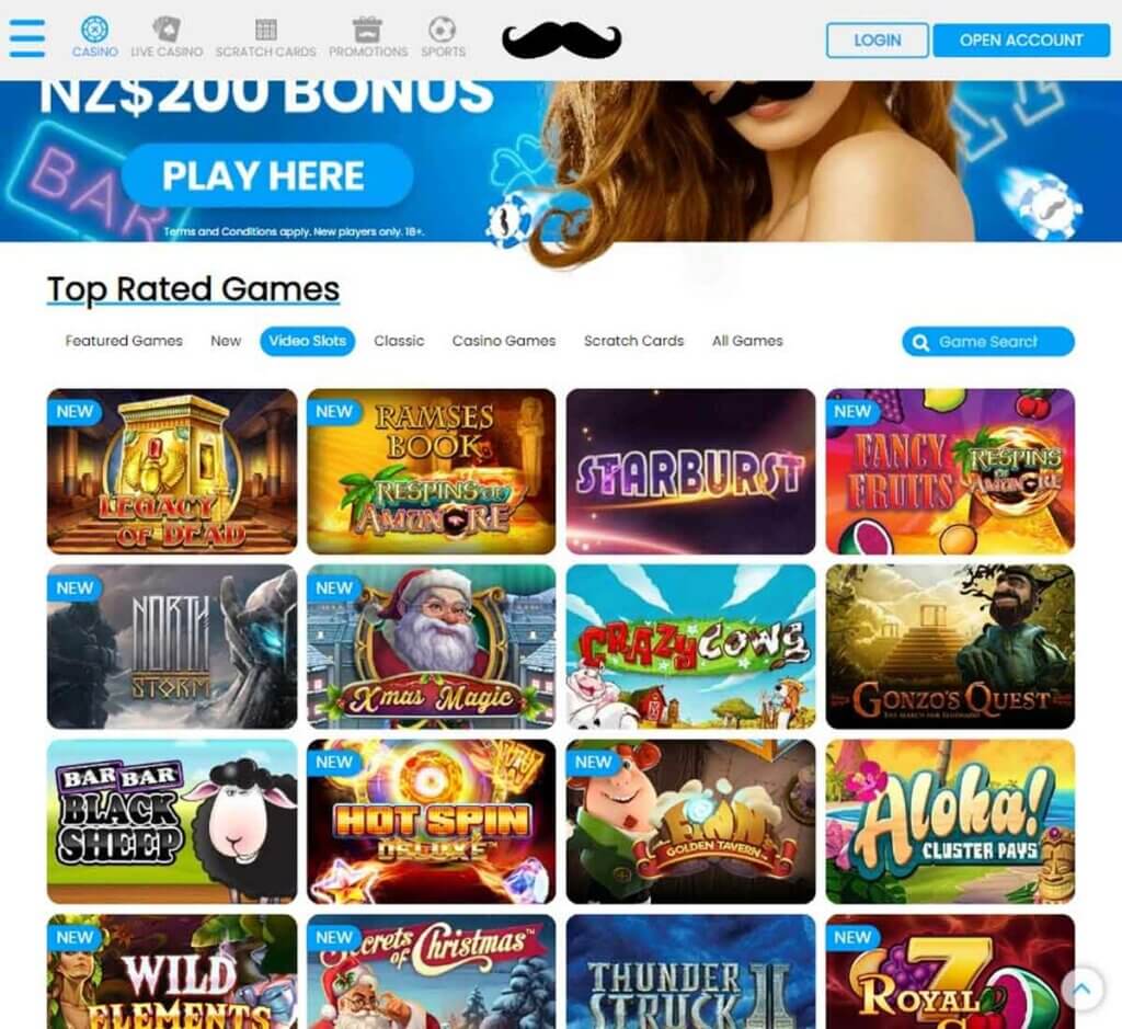 mr.play Casino Desktop preview 1