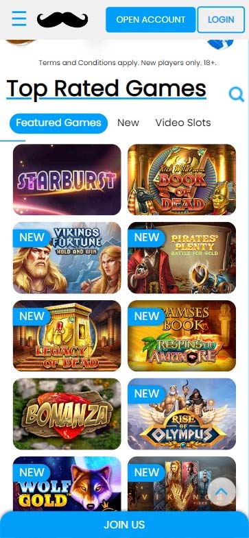 mr.play Casino mobile preview 2