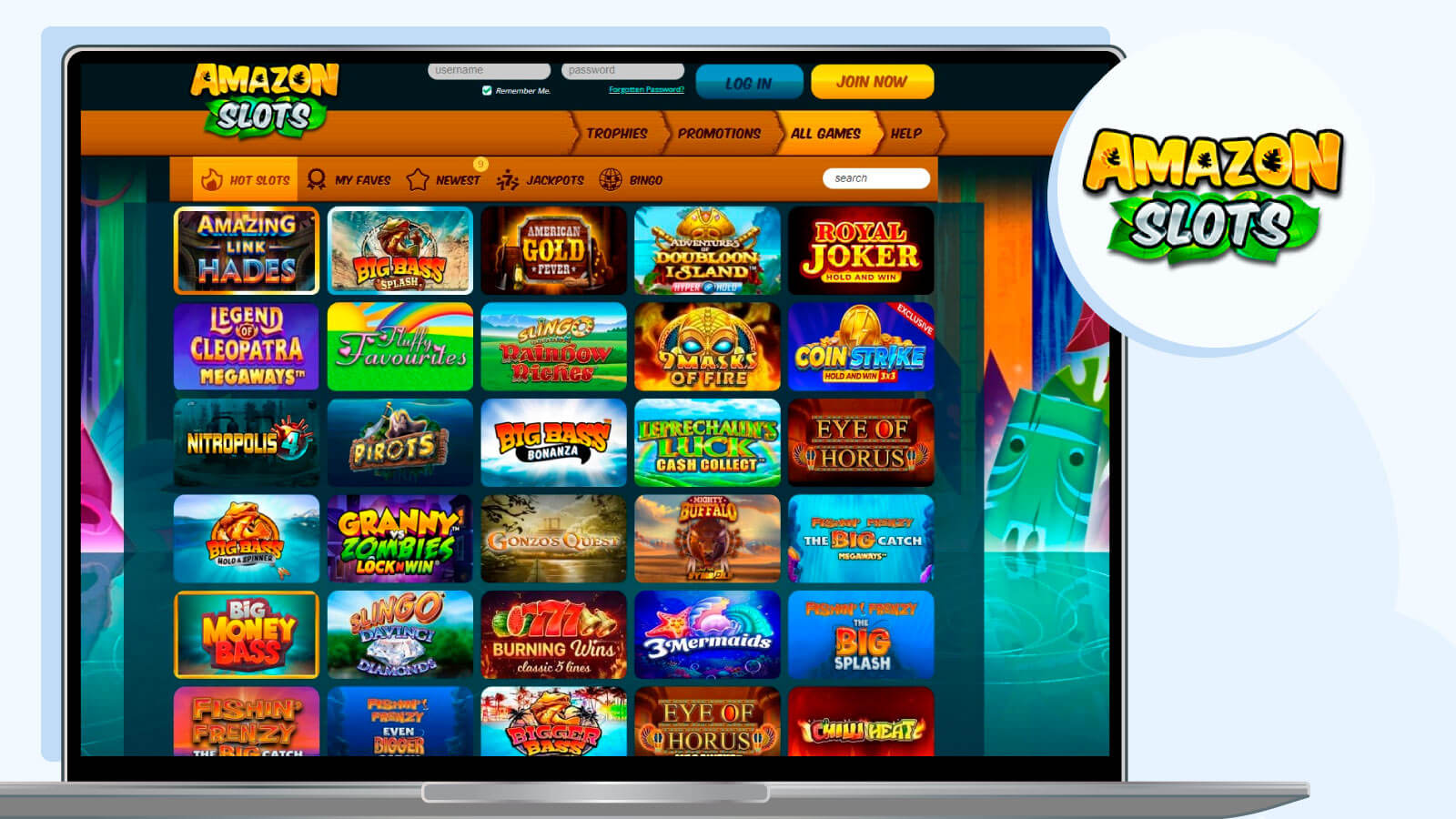 Amazon-Slots-Casino-Preview-Slots