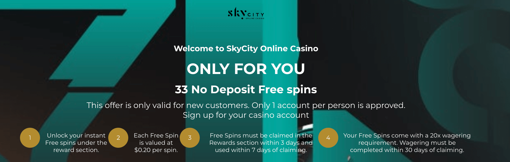 skycity online casino bonus codes