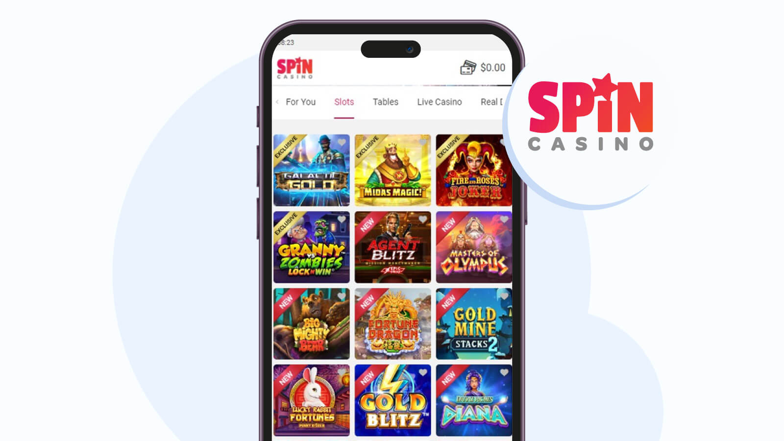 Spin-Casino-best-1-dollar-deposit-casino-for-Android