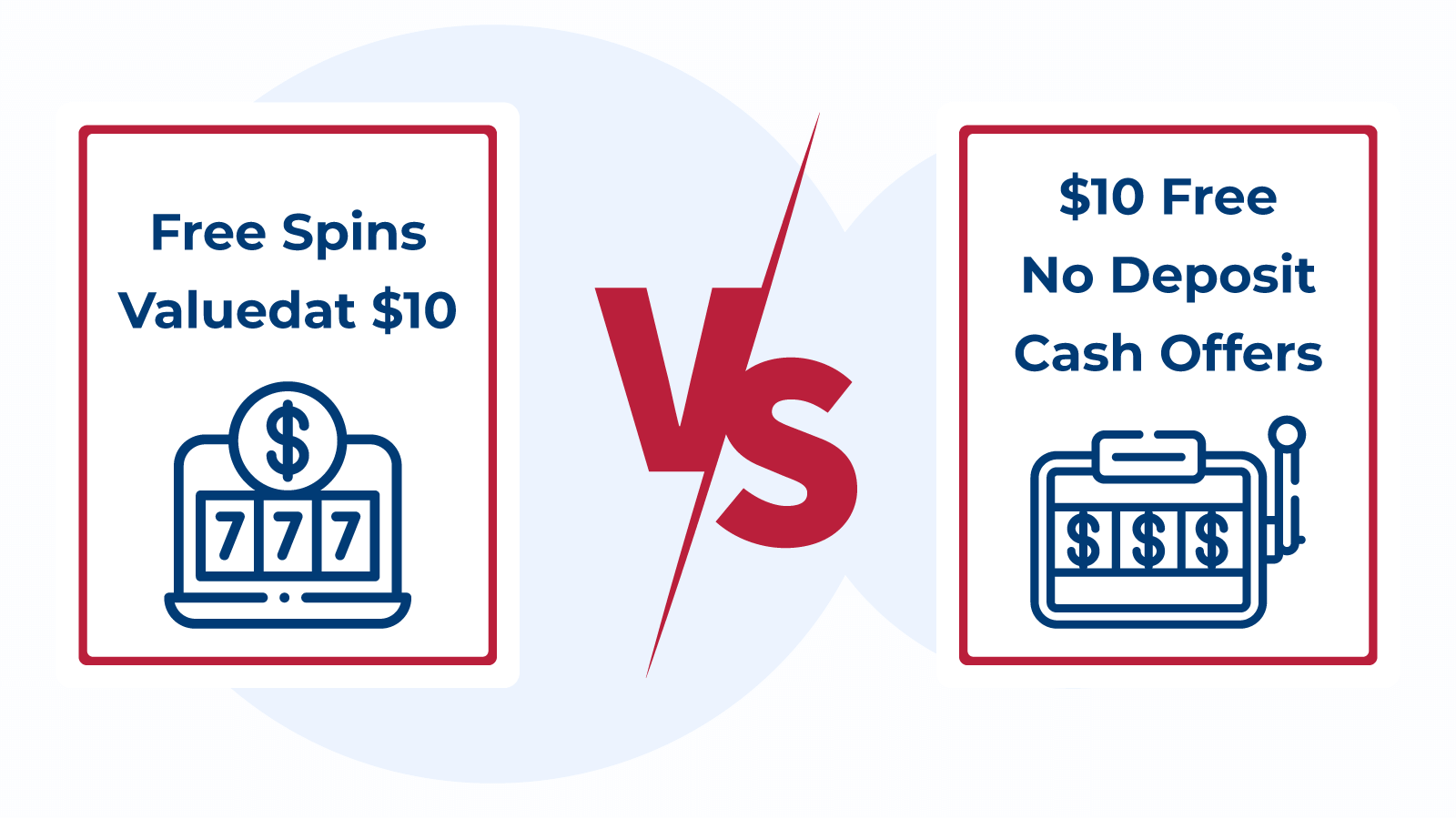 Compare Between $10 Free No Deposit Bonus Types