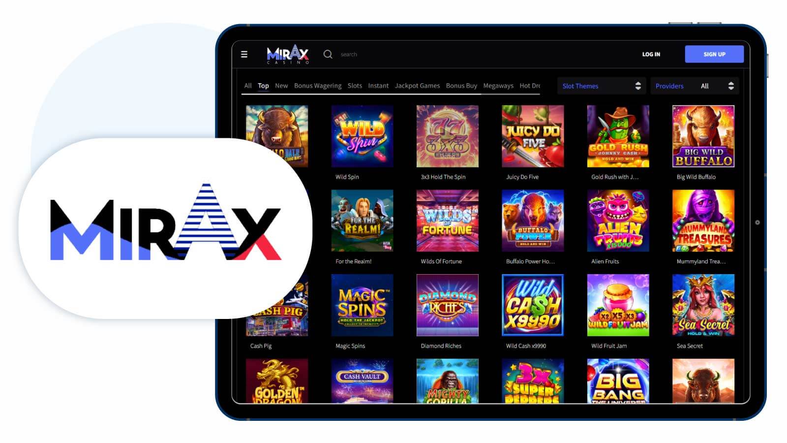 Mirax Casino Top Games