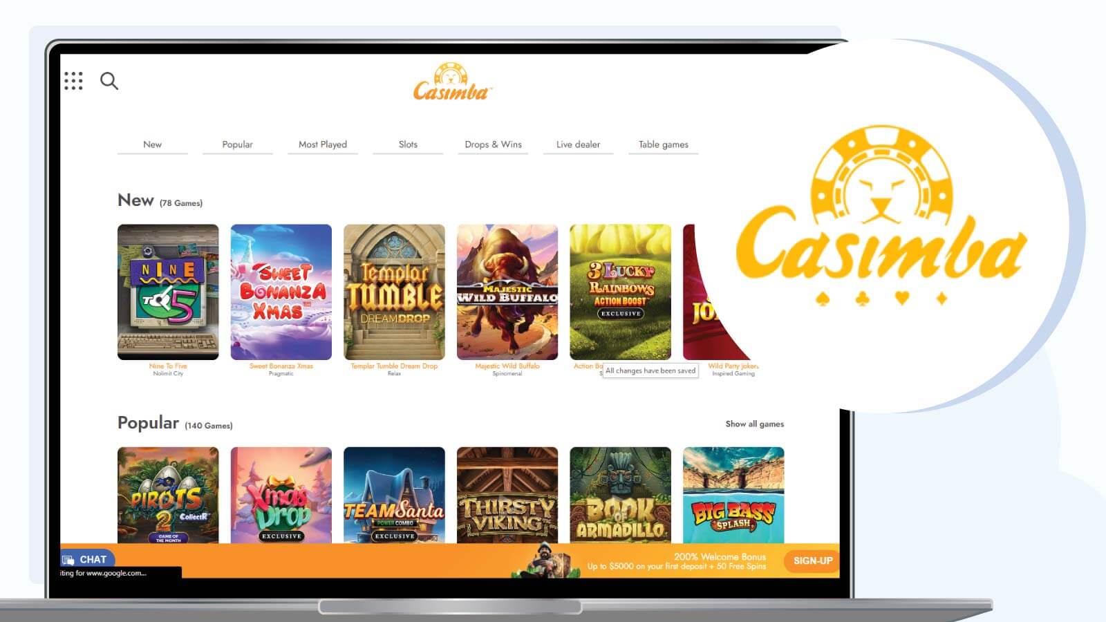 Casimba Casino – Runner-Up NZ Microgaming Online Gaming Casino