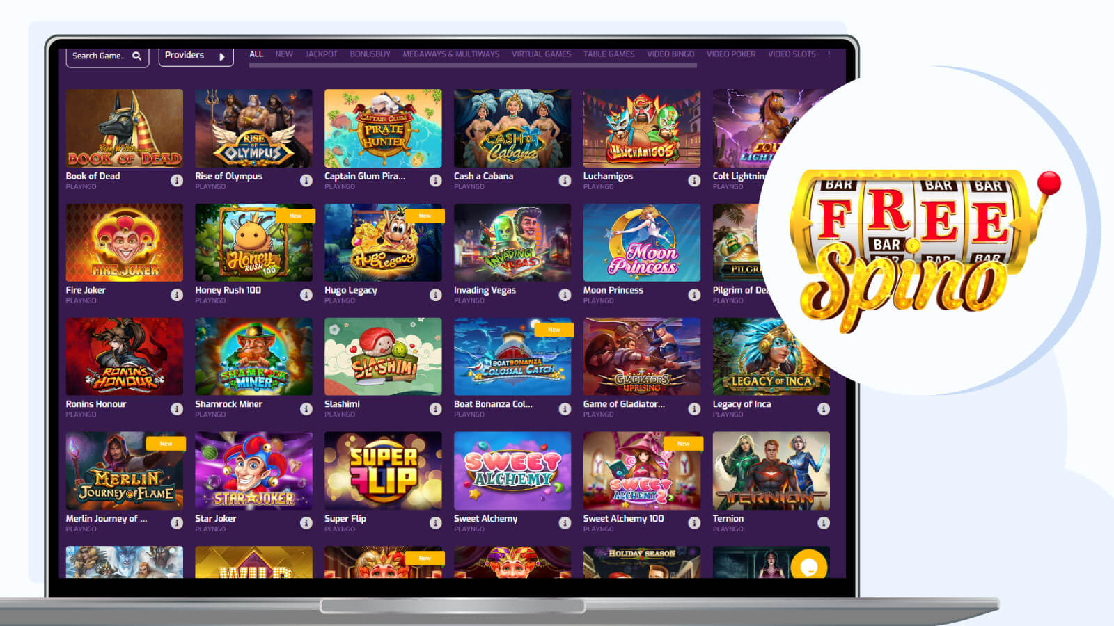 FreeSpino Casino – Best NZ Play’n Go Pokies Collection