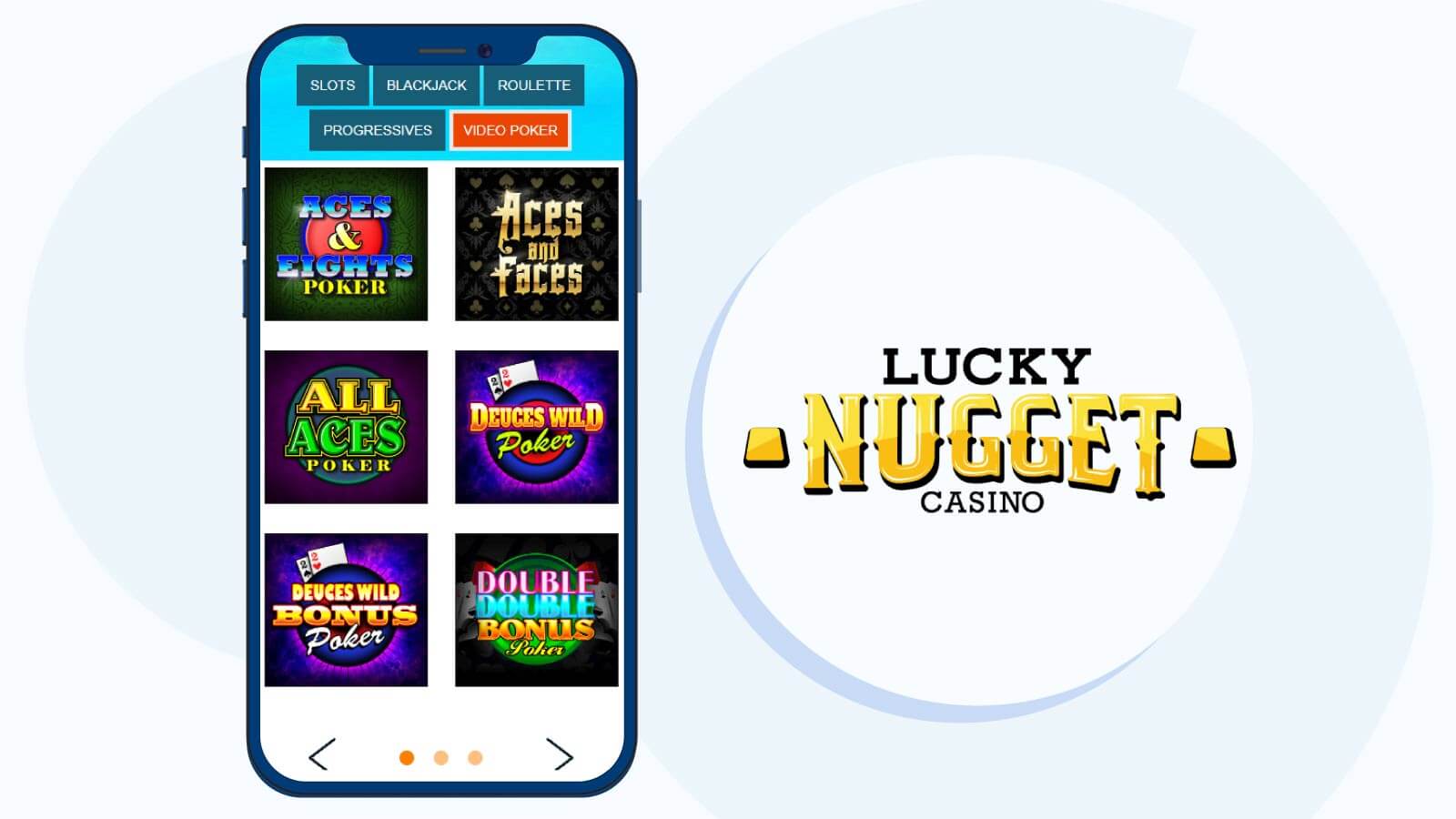 Lucky Nugget – Lowest Minimum Deposit