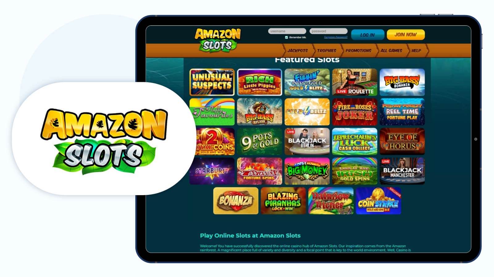 Amazon Slots: Top Microgaming Casino for Biggest Number of Slot Games