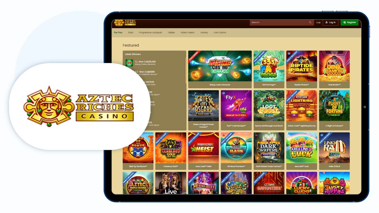 Aztec Riches Casino - Among the Most Popular Skrill Casinos in NZ
