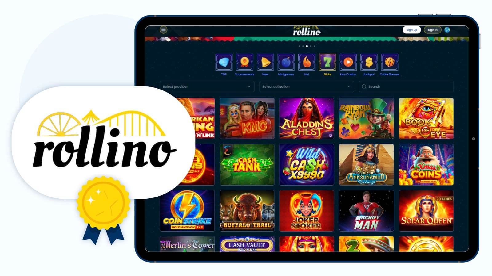 Best-20-Free-Spins-No-Deposit-on-Sign-Up-at-Rollino-Casino