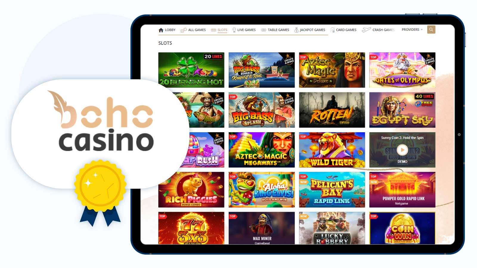 Boho-Casino-Best-Overall-Play'n-Go-Casino-in-NZ