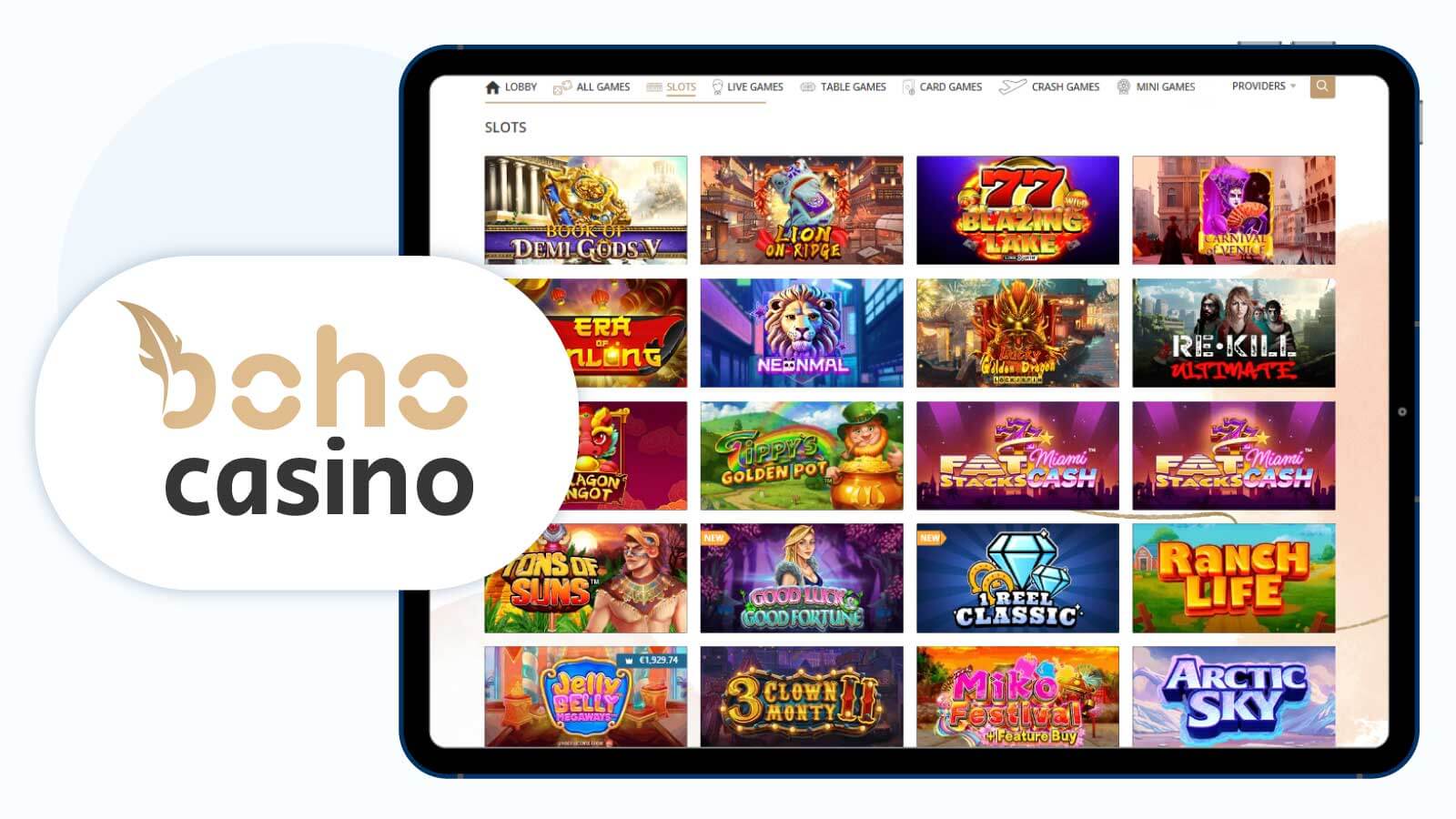 Boho-Casino-Best-new-online-casino-with-Paysafe