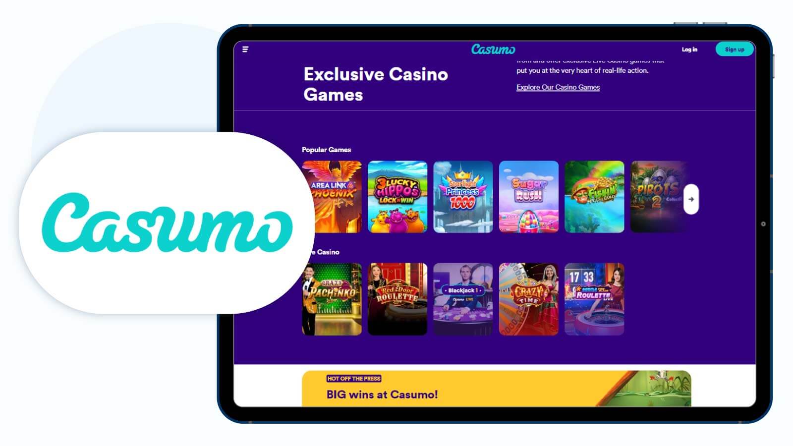 Casumo-Casino-Generous-First-Deposit-Offer