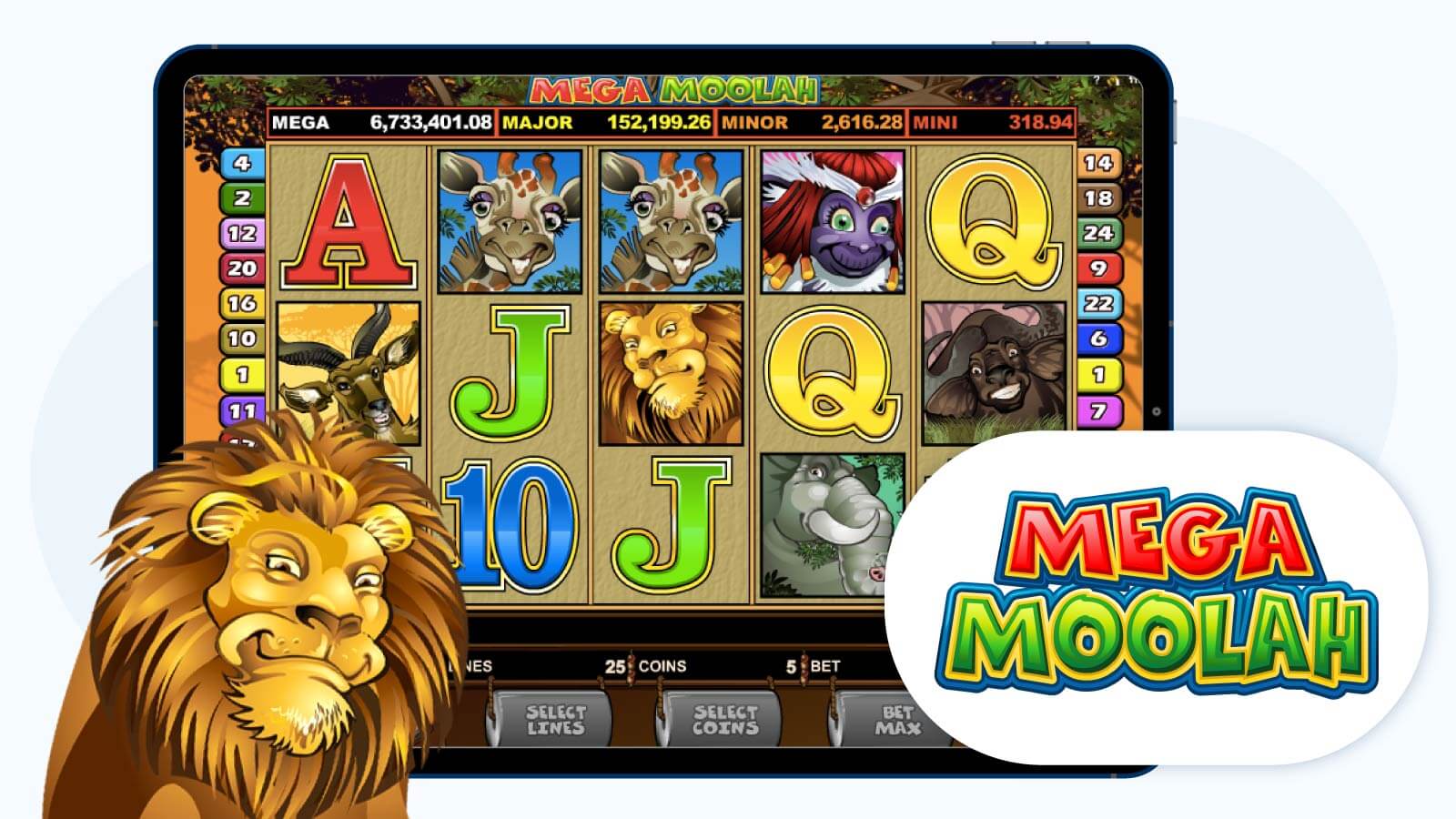 Mega Moolah best real money jackpot slot