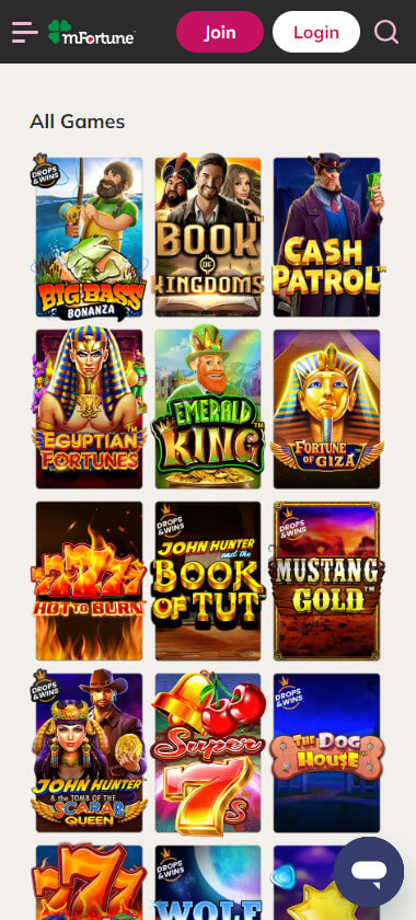 MrFortune Casino mobile preview 2