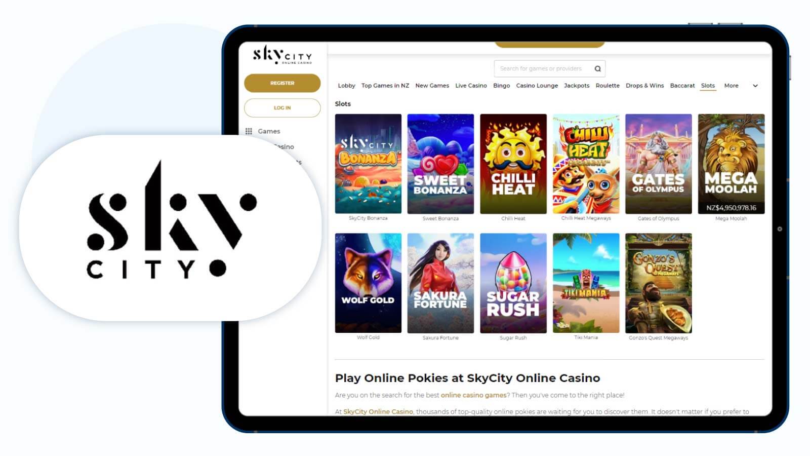 SkyCity Online Runer-up Best Skrill Casino NZ