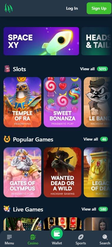 Wild.io Casino mobile preview 1