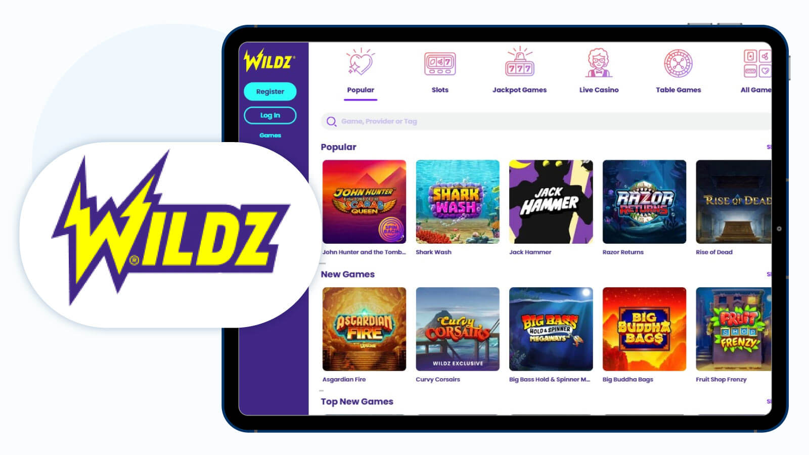 Wildz Casino - Fast Withdrawal Play'n Go Casino in New Zealand
