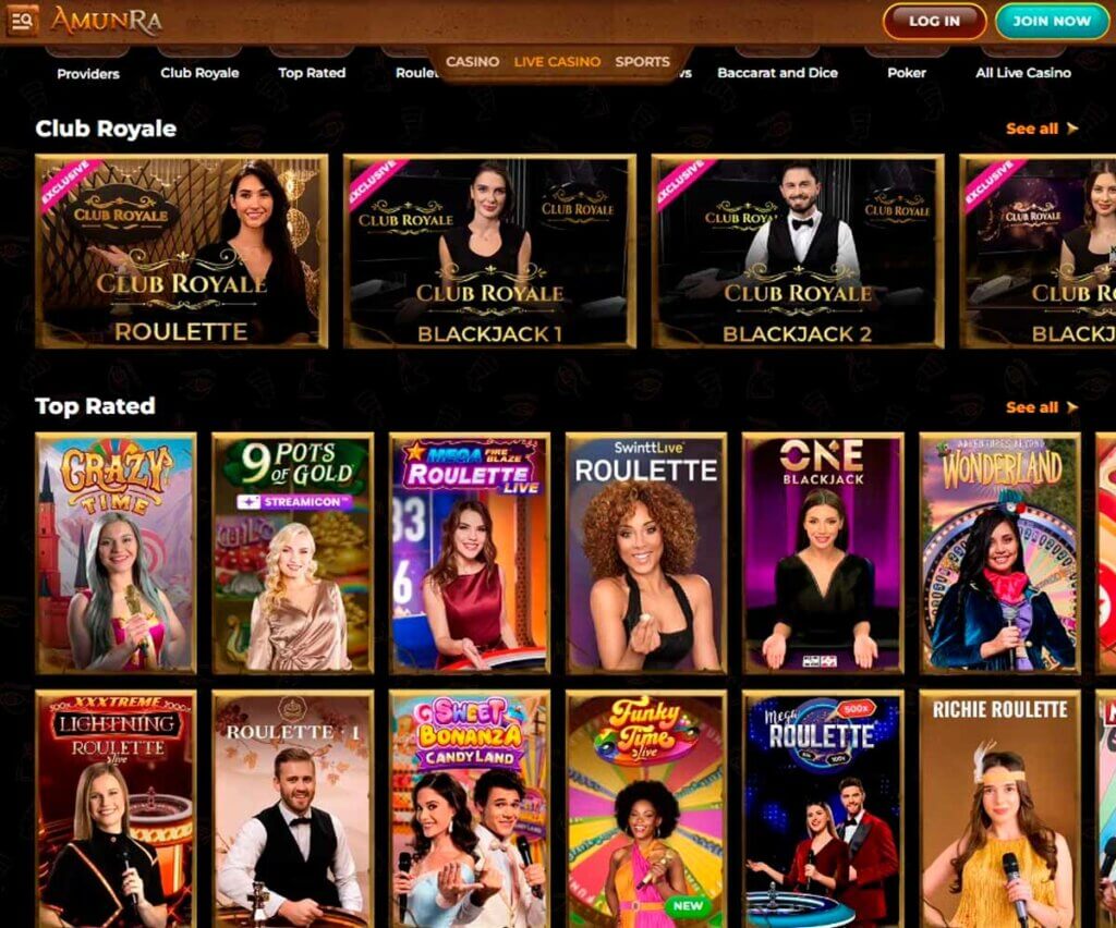 amunra-casino-desktop-preview- live-casino