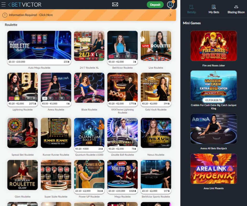 betvictor-casino-live-dealer-roulette-games-review