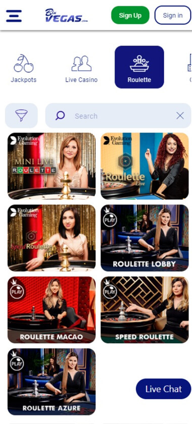 blu-vegas-casino-live-dealer-roulette-games-mobile-review