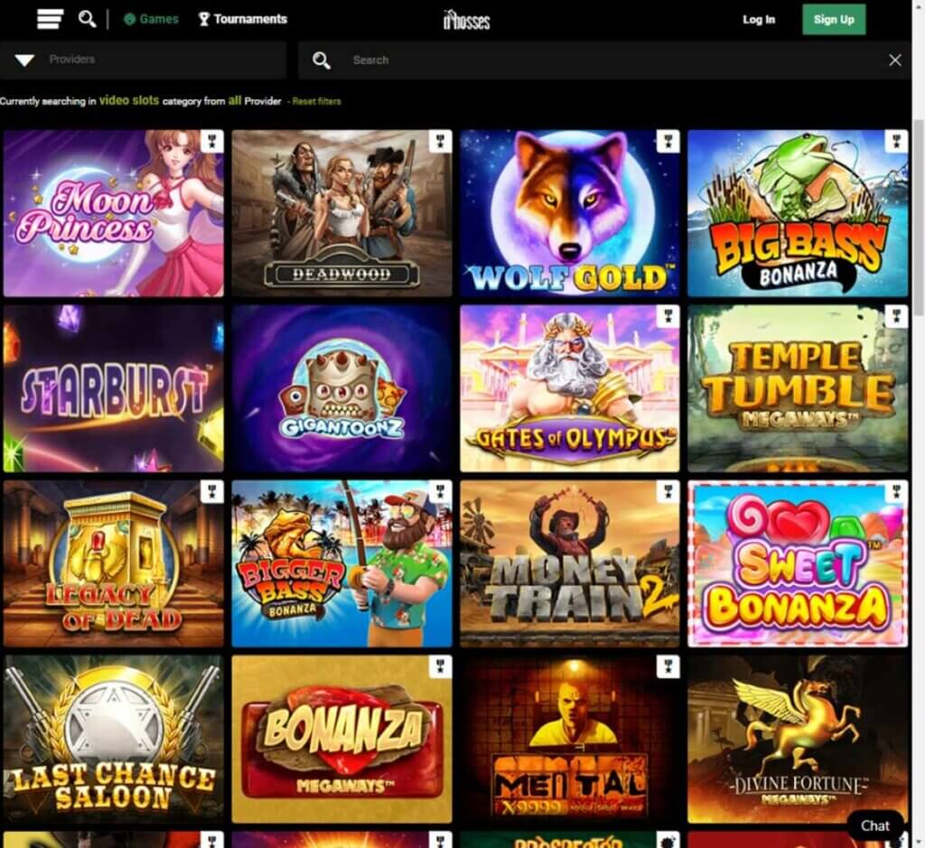 Dbosses Casino Desktop preview 1