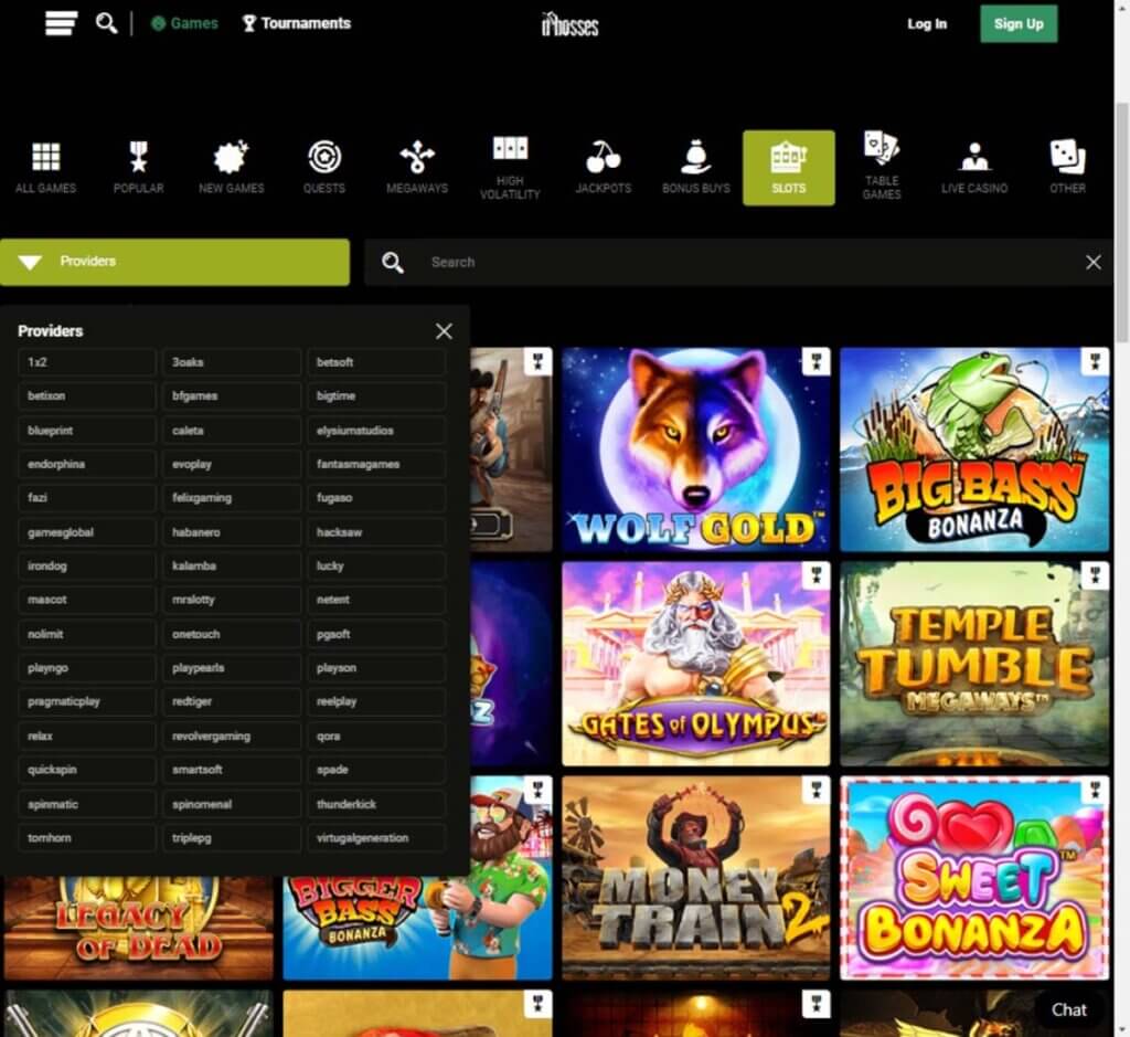 Dbosses Casino Desktop preview 3