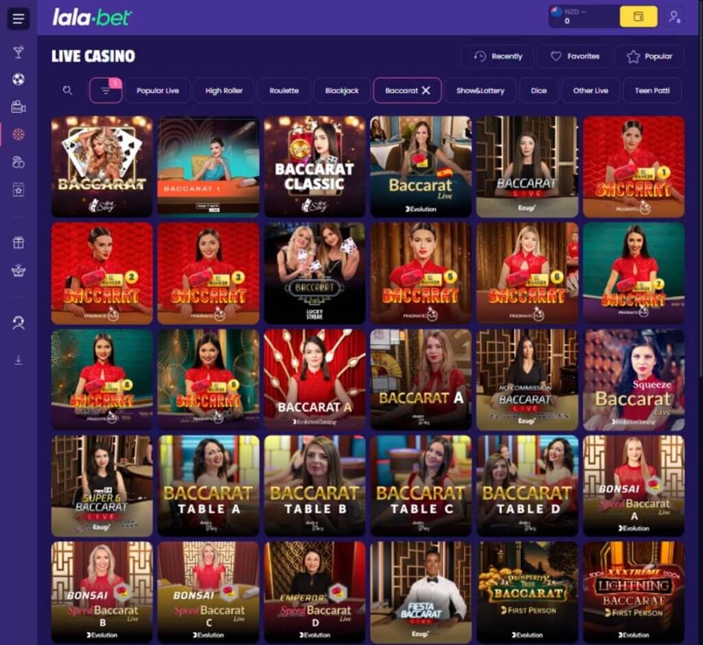 lala-bet-casino-live-baccarat-review