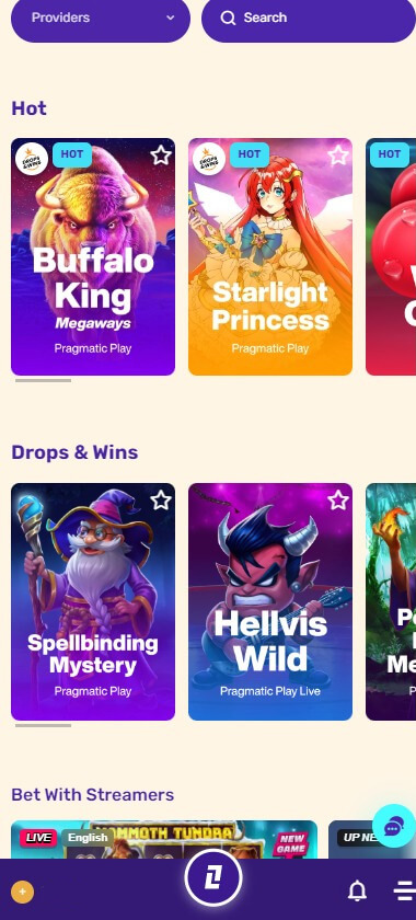 Let's Lucky Casino mobile preview 2