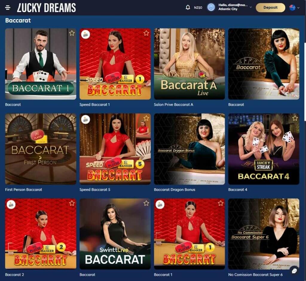 lucky-dreams-casino-live-baccarat-review