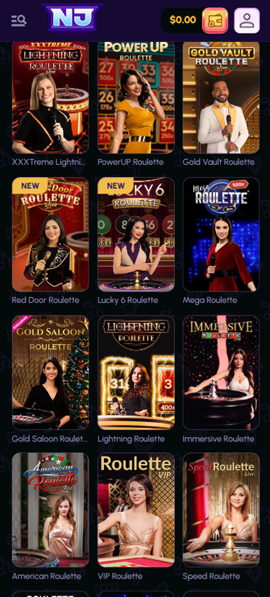 Nova Jackpot Casino mobile preview 2