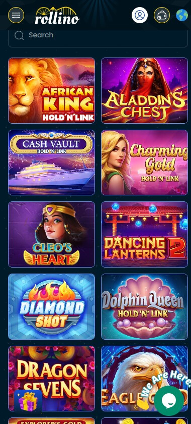 Rollino Casino mobile preview 5