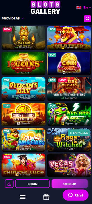 Slots Gallery Casino mobile preview 2